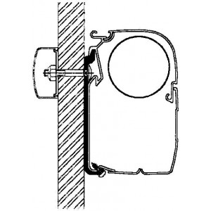 Omnistor Awning Adapter Flat adapter - serie 5 - 4.00m Omnistor 50510740