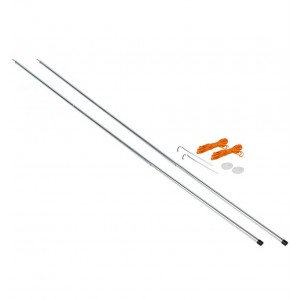 Adjustable Steel King Poles 180-220cm