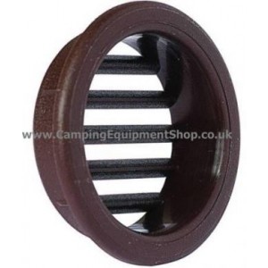 Round Air Vent 32mm Brown