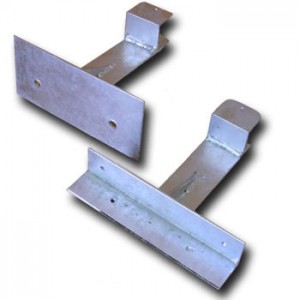 Omnibike Autotrail Angled Bracket Pair, pre 2009 Autotrail Omnistor Omni-bike adapter, DB18523RA